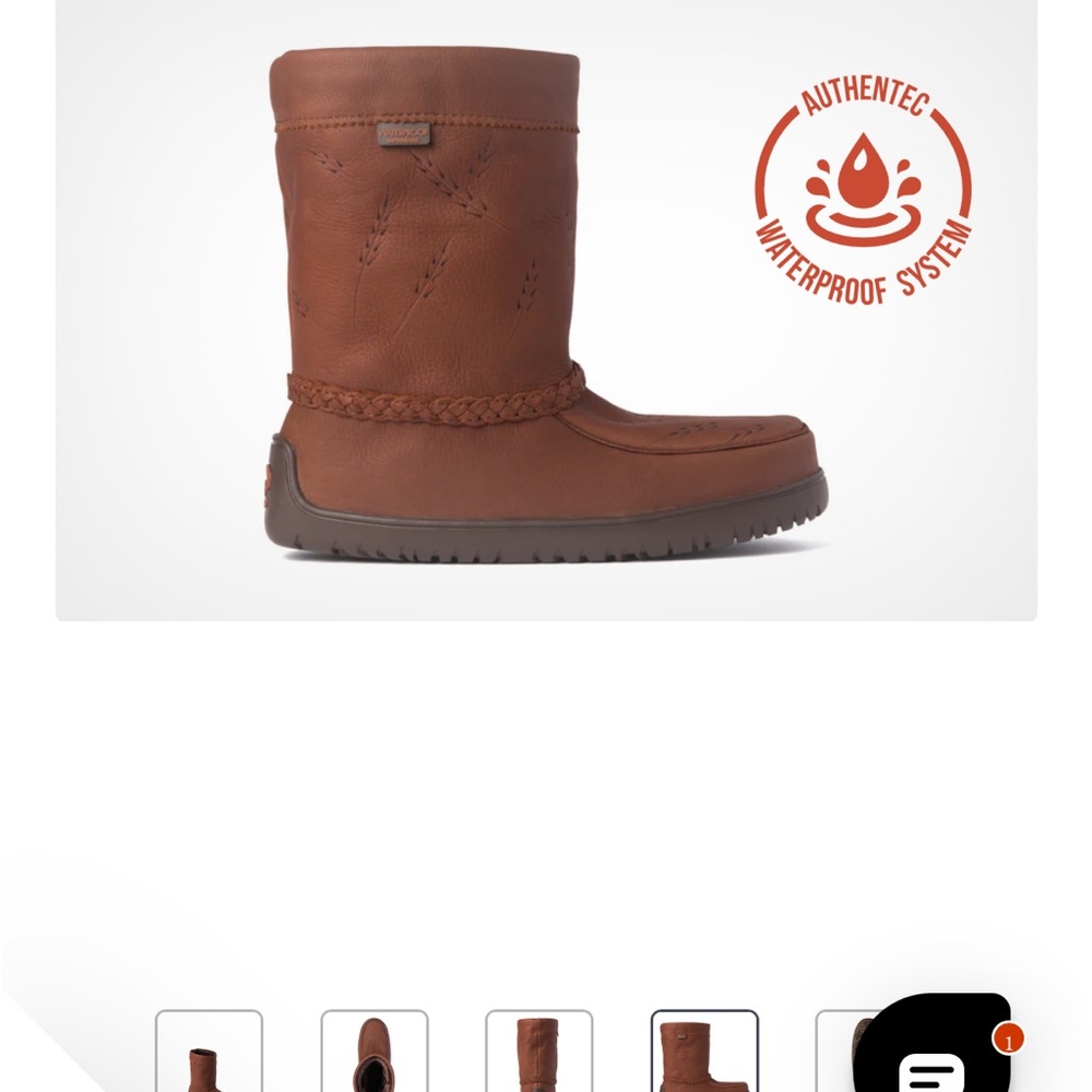 Manitoba Mukluks Tamarack Waterproof Half Boots - Brown